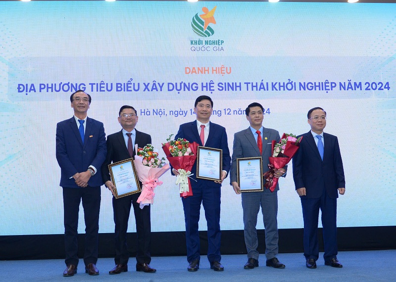 Cao Bằng đạt danh hiệu “Địa phương tiêu biểu xây dựng hệ sinh thái khởi nghiệp năm 2024”